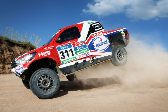 Bernhard ten Brinke wint proloog Dakar 2106